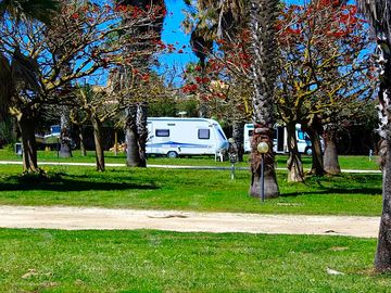 Caravan pitches