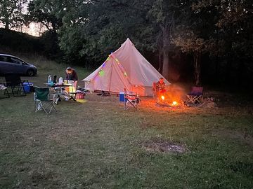 Camp fires are a must