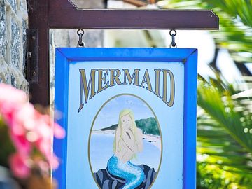Herm's own pub, a 15-minute stroll from the site