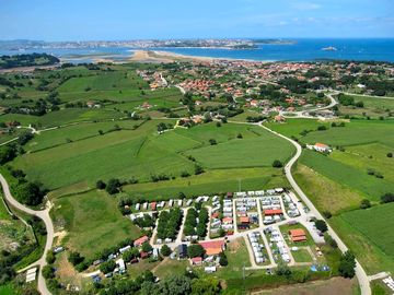 Aerial view of the site