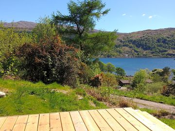 View from rear deck