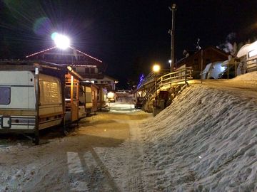 Camping in winter