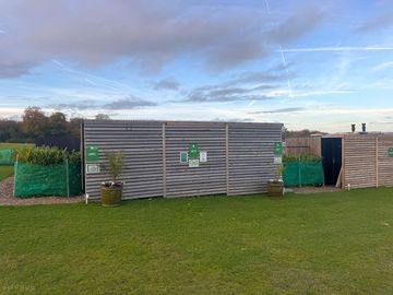 Our clean and well-kept toilets are just a short walk from all pitches.