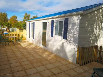 Mobile home exterior