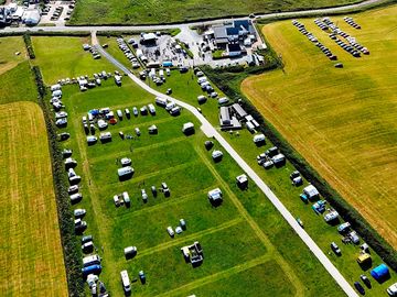 Campsite from above