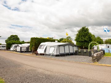 Serviced pitches