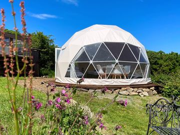 Our glamping geodome
