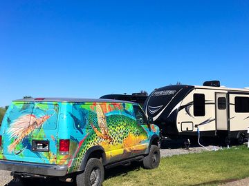 Plenty of room for your rig