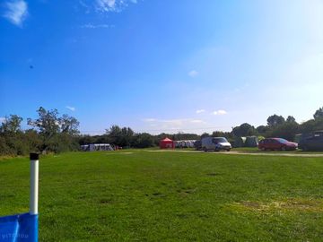 View across the pitches