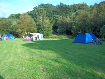 Plenty of space for your caravan, camper or tent