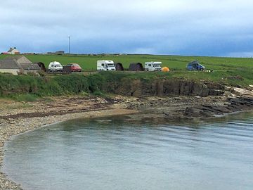 Campsite overlooking the beach watch local wildlife from your unit