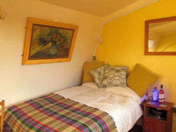 Comfy, cosy double bed