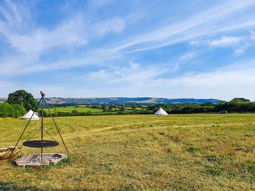 Visitor image of their view from the tent