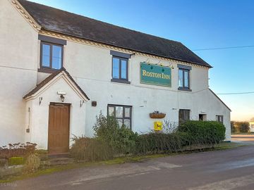 Front of the pub