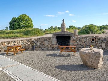 Picnic benches