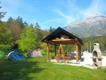 Barbecues with mountain views