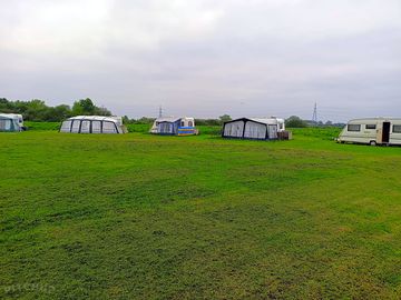 Caravans on site
