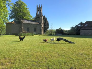 All saints church next to the campsite