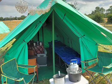 Ready tent and all the kit