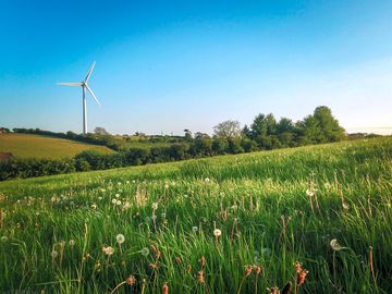 Eco-campsite generating renewable energy