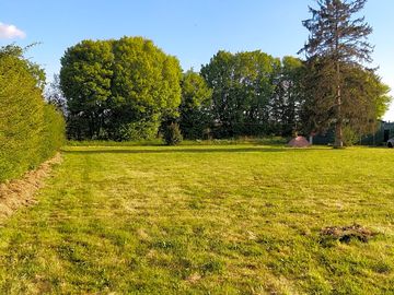 Spacious field for pitches