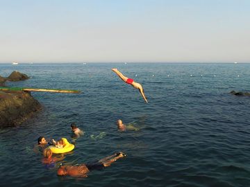 Dive into the sea