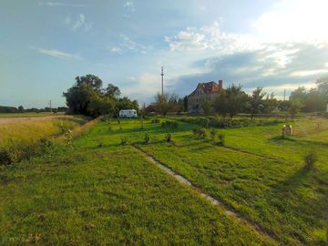 Tent pitches near the house – a former station