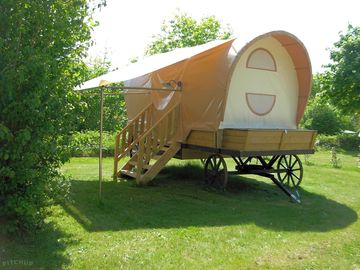 Caravan outside view
