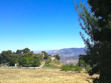 Views over the surrounding countryside