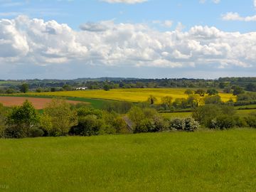 Rolling hills all around