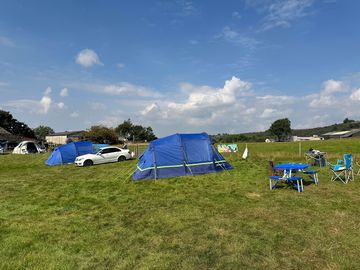 Spacious pitches