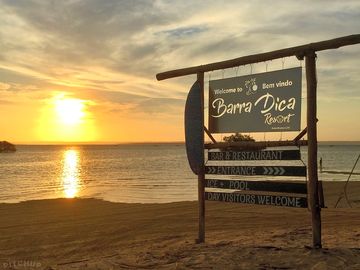 Entrance sign