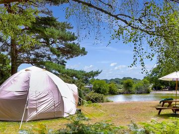 Bell tent exterior