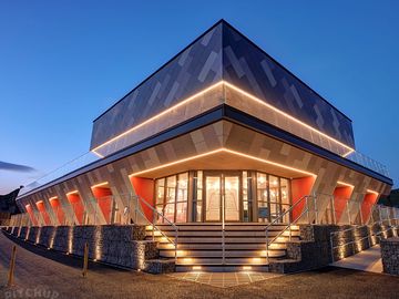 Aber bay clubhouse entrance