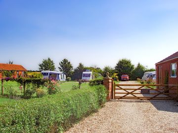 Access to caravan park