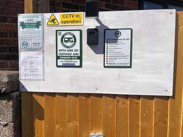 Site notice board