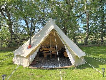 The hive bell tent