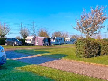 View of caravan park