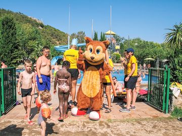 Ombra swimming pool with waterslide