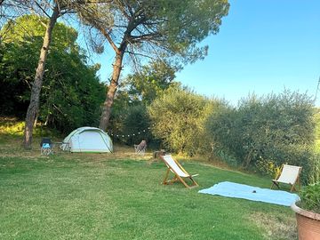 Spacious pitches