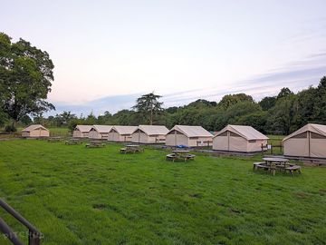 Safari tent area