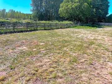 Spacious grass pitches, sheltered and a great sunny spot
