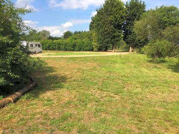 View of communal area next to the river