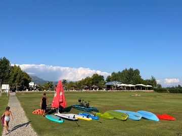 Canoes, kayaks and paddle boards for hire