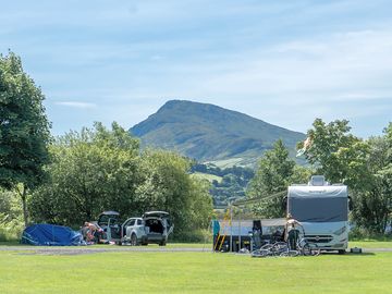 Pitches by the lake