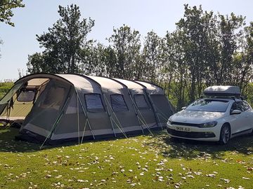 All set up for a weekend break