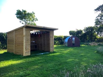 Cwtch and its camp kitchen