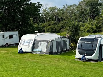 Hard-standing riverside pitches for tourers and motorhomes