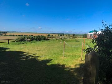 Wild pitch camping area