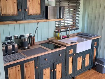 Kitchen in the cabin
